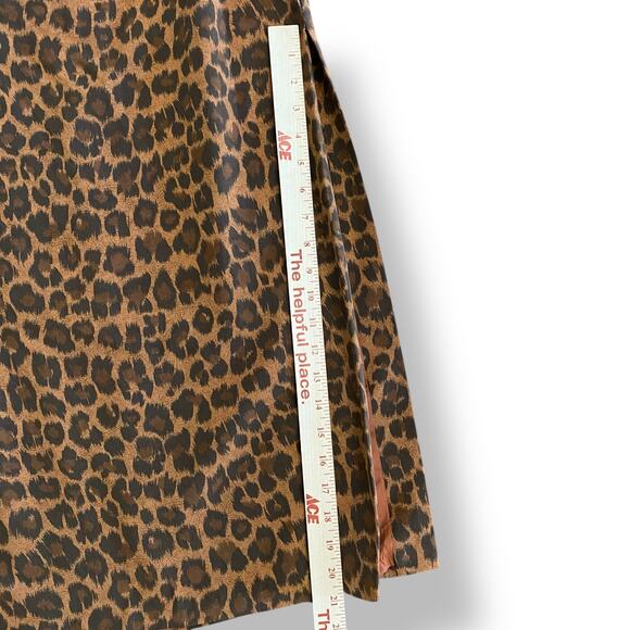 David Warren Vintage Y2K Cheetah Print Sleeveless Maxi Long Formal Dress Size 12 - Picture 5 of 11